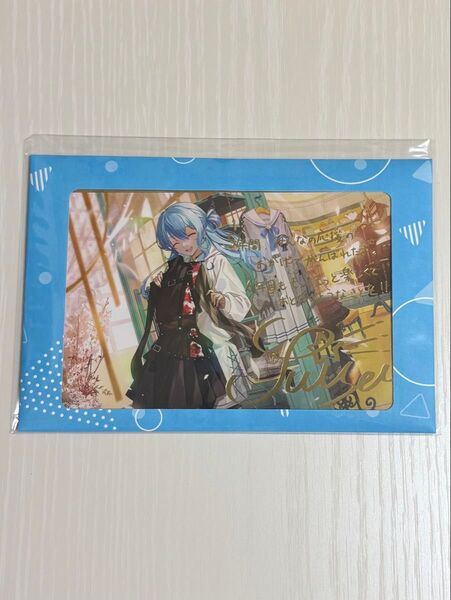 ホロライブ 星街すいせい 誕生日&活動5周年記念 ポストカード