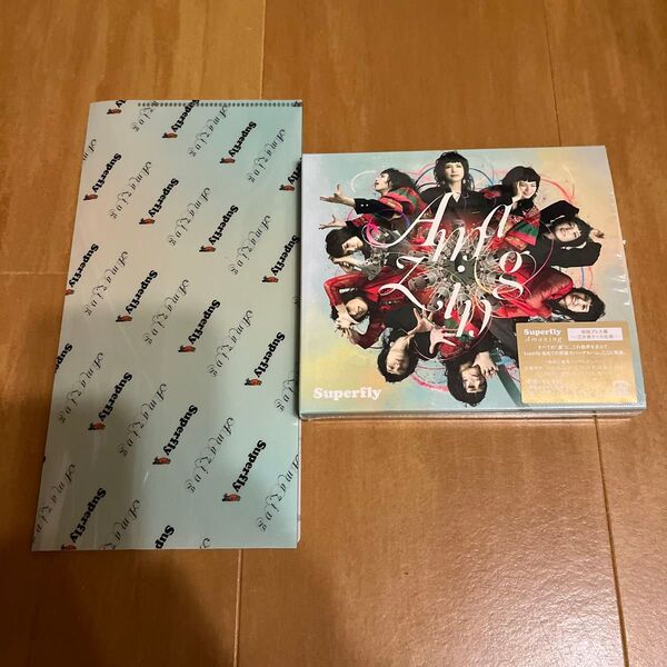 初回プレス 三方背スリーブケース特別仕様 シリアル入り応募抽選券 Superfly CD/Amazing