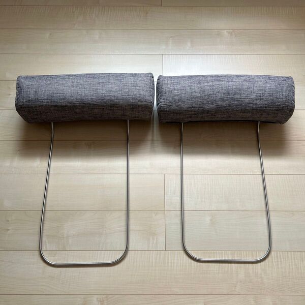 ニトリ ヘッドレスト グレー 2個