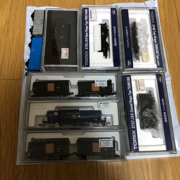 KATO TOMIX タキ1000 8037-5 ツフ1000 8057 タム500 2748 トラ14500 2725 など貨物