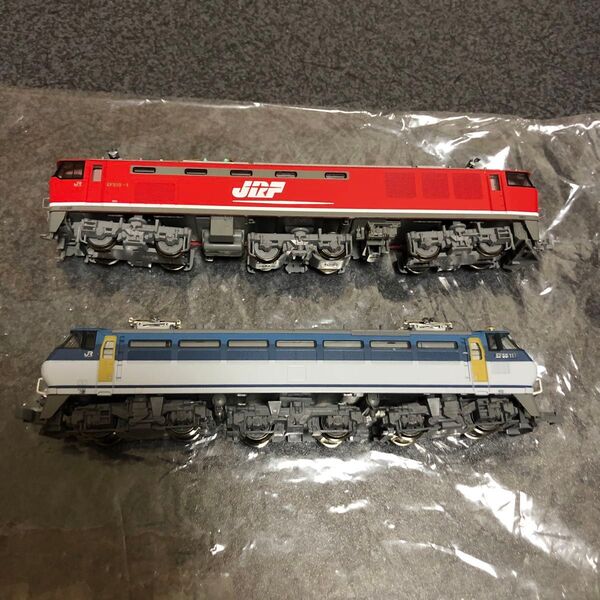 KATO EF66形100番台電気機関車 117号機 3046 EF510形電気機関車(1号機) 3051-1