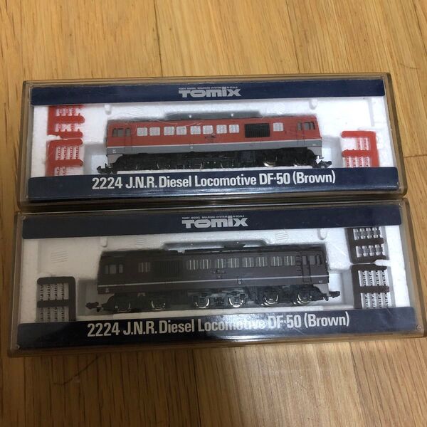 TOMIX トミックス ディーゼル機関車 DF50 (ブラウン) 2204