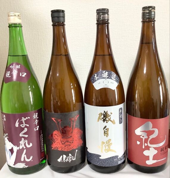 日本酒 一升瓶 1800 くどき上手 赤武 磯自慢 紀土