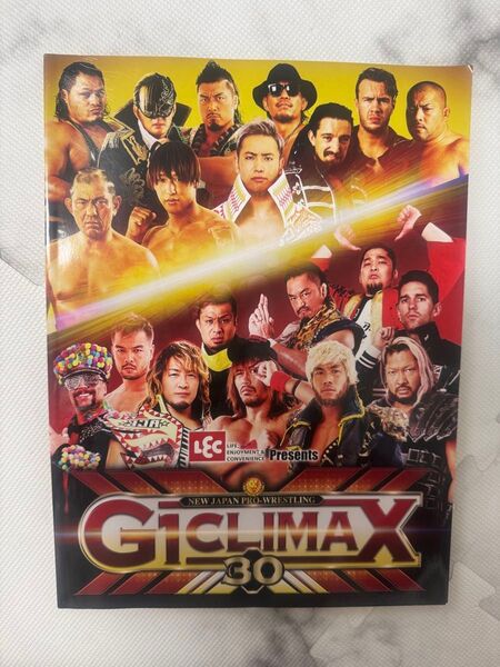 新日本プロレス 2020年 G1クライマックス30 パンフレット