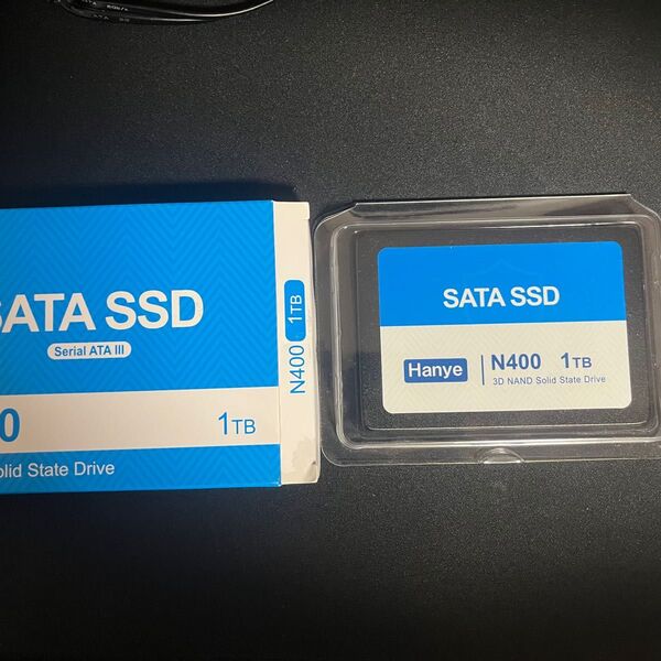 Hanye 1TB 3D NAND TLC採用 内蔵型 SSD 2.5インチ 7mm SATAIII 6Gb/s アルミ製筐体
