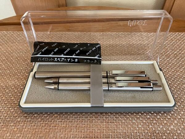 未使用 シャープペンシル.ボールペン.万年筆セット レトロ品