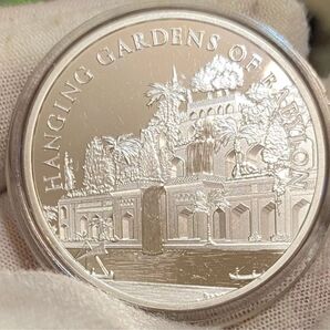2020年 アメリカ1オンス銀貨バビロンの空中庭園