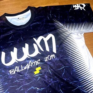 uuum球技大会青チーム非売品Tシャツ