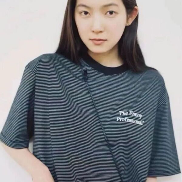 The Ennoy Professional 23SS ボーダーTシャツ Lサイズ