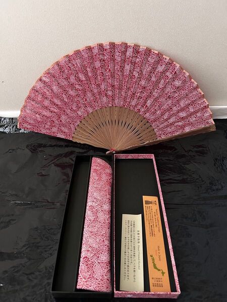 【未使用】宮脇賣扇庵 裃小紋扇子