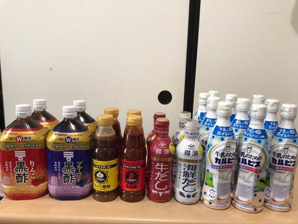 飲料、調味料22本セット
