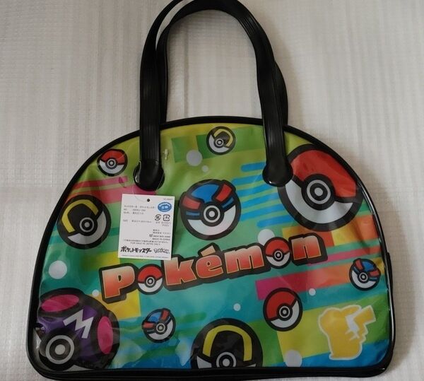 ポケモンプールバッグ ボストンバッグ型ビニールバッグ