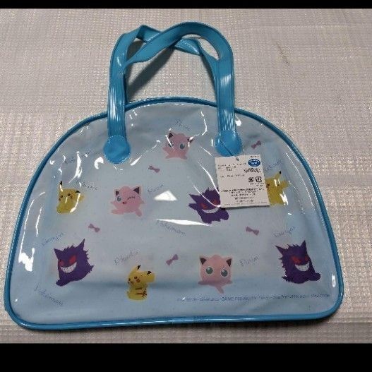ポケモンプールバッグ ボストンバック型 ビニールバッグ