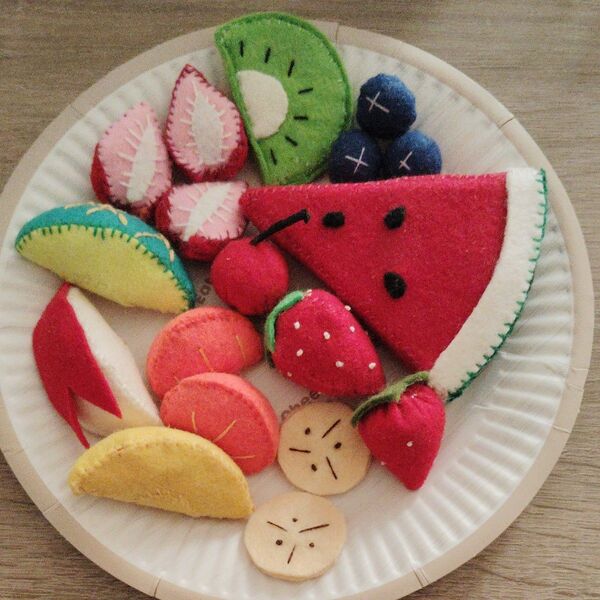 フェルトままごと フルーツセット ハンドメイド