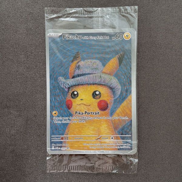 未開封 ゴッホ ピカチュウ 海外 英語 ポケモン カード p365