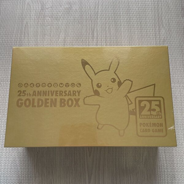 未開封 25thアニバーサリーゴールデンボックス シュリンク付き ポケモン p380