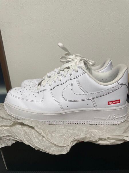 27.0cm Supreme × Nike Air Force 1 Low "White"シュプリーム × ナイキ エアフォース1