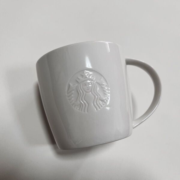新品 未使用 スターバックス マグカップ ロゴマグ ホワイト Starbucks 355ml