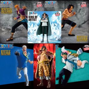 プライズ ワンピース BRC マルコ & エース & ガープ & コビー & KOA ロジャー & グザン 全8点 セット販売