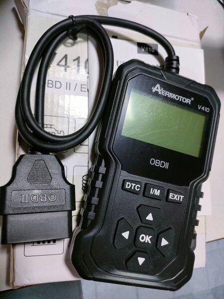 OBD2 故障診断スキャナー コードリーダー 診断機 v410