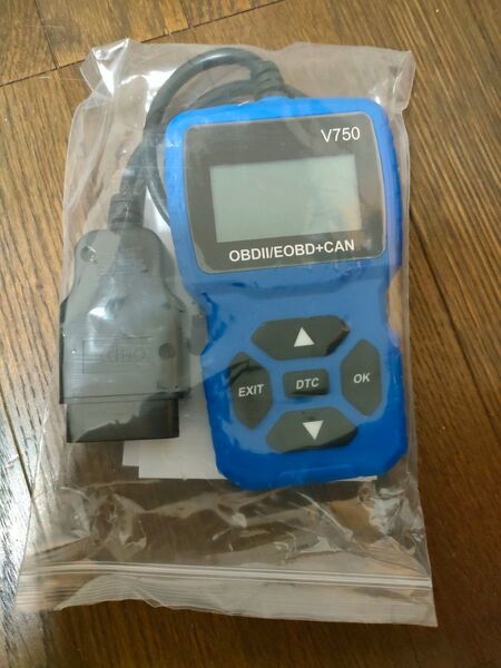 OBD2 故障診断スキャナー コードリーダー 診断機 v750