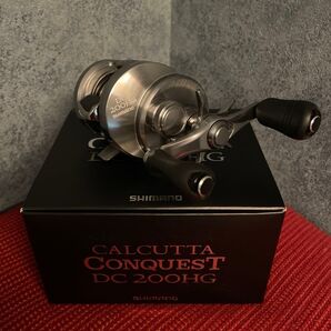 シマノ 20カルカッタコンクエストDC 200HG 極美品 カルカッタ200 カルカッタ200DCHG