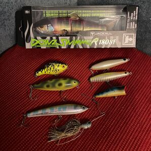 ジャッカル ダウズスイマー ピンク 180SF JACKALL DOWZ SWIMMER 他 オールドルアー等。