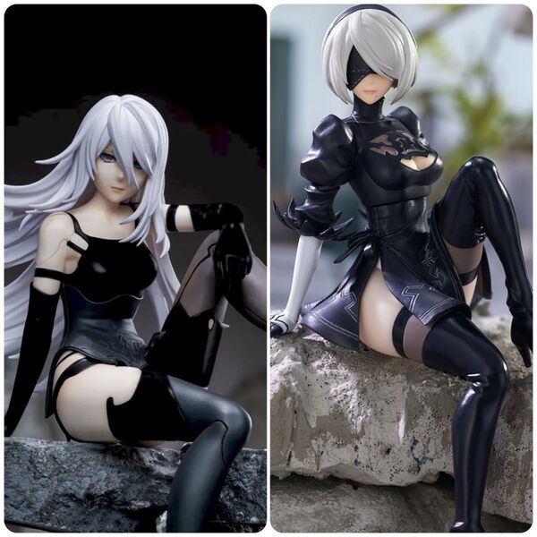 NieR:Automata ニーアオートマタ 2B A2 ぬーどるストッパーフィギュア ちょこのせフィギュア
