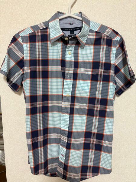 Tommy Hilfiger 半袖シャツ チェック柄 マルチカラー 140