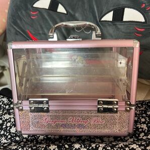 メイクボックス ピンク