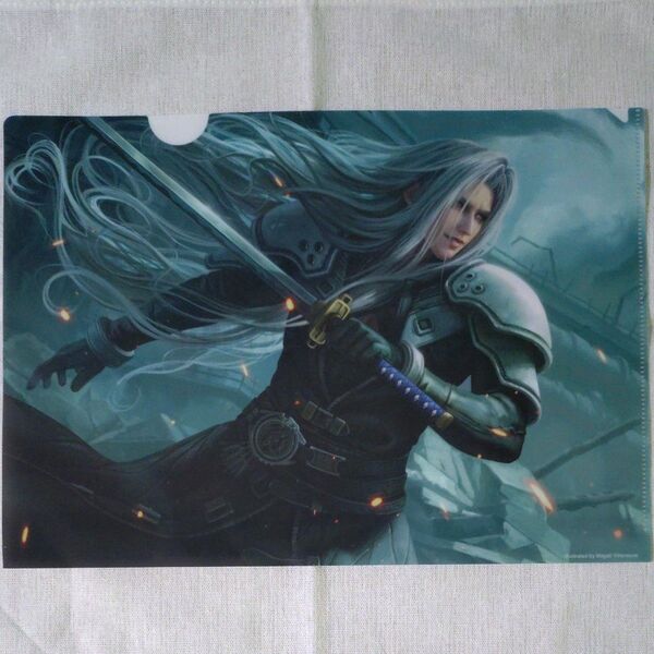 FF MTG クリアファイル セフィロス ローソン