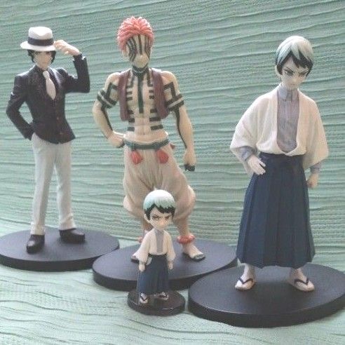 鬼滅の刃 フィギュア 4体まとめ売り 愈史郎・猗窩座・無惨
