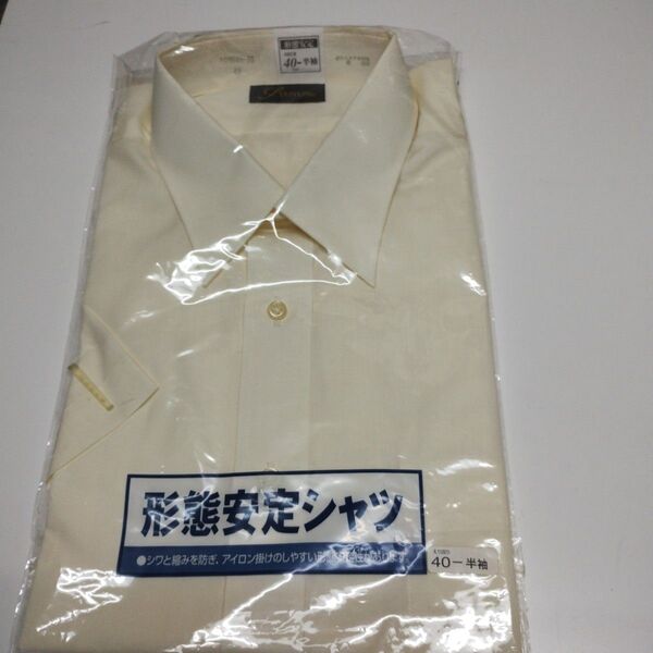 新品 メンズ半袖ワイシャツ M40 カッターシャツ ⑱
