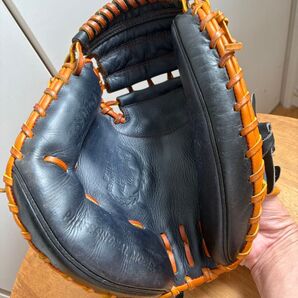 《ハタケヤマ》軟式キャッチャーミット 左投げ用