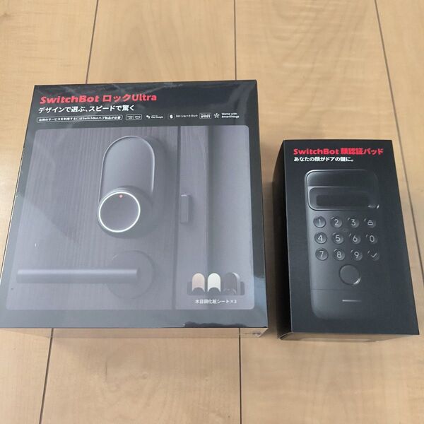 SwitchBot ロック ultra 顔認証パッド セット 新品