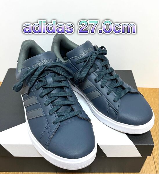 adidas クラウドフォーム コンフォート シューズ27.0cm ネイビー