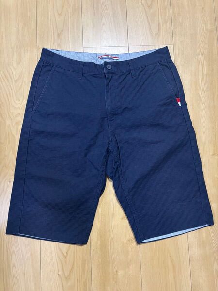 中古 ビームス ハーフパンツ ネイビー Lサイズ ※ゴルフウェアではありません