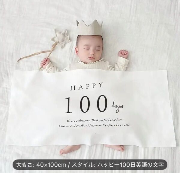 記念 お食い初め 祝百日 百日祝い お祝いフォト タペストリー ベビー おうちフォト