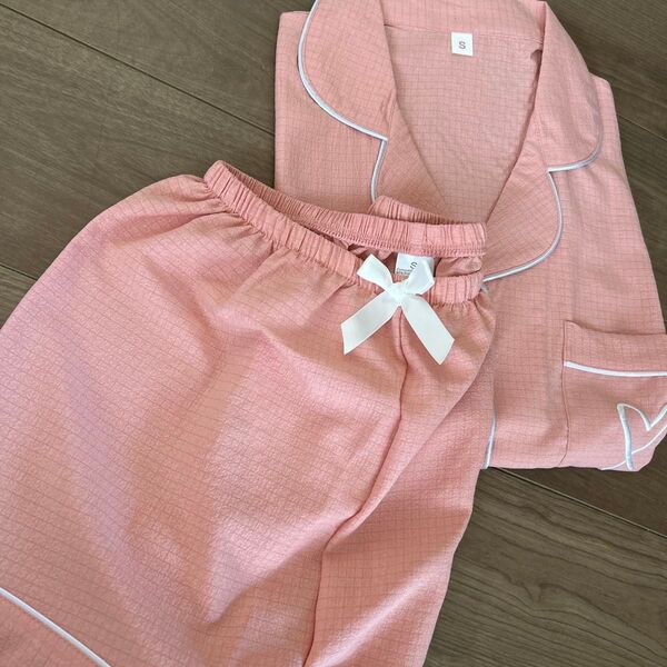 部屋着 ルームウェア パジャマ 授乳パジャマ S M半袖 マタニティ 前開き 前ボタンパジャマ ネグリジェ