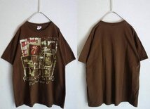 ローリング・ストーンズ Ｔシャツ Ｌブラウン☆メインストリートのならず者☆The Rolling Stones☆Exile on Main St☆_画像1