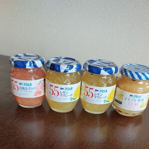 アヲハタ 55 ジャム 白桃&グァバ他 150g4個セット
