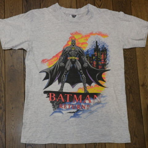 シャツ ヤフオク! USA製 BATMAN Tシャツ バットマン... - 激レア 1992