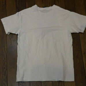 90s USA製 紺タグ Stussy Tシャツ M ホワイト ロゴ モザイク オールド ステューシー サーフ スケート ヴィンテージの画像6