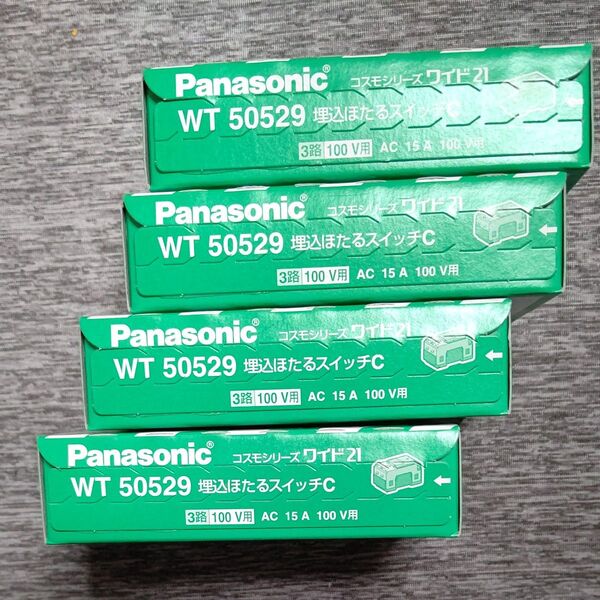 WT50529 Panasonic 埋込ほたるスイッチC 3路 コスモシリーズ ワイド21