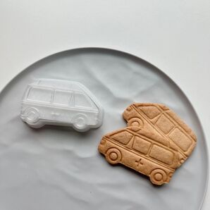 【クッキー型】救急車 働く車 アイシング アイシングクッキー