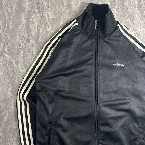 【希少】adidas 00s トラックジャケット ジャージ ブラック 2XL