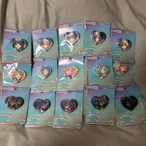 プロジェクトセカイ カラフルステージfeat.初音ミク キラキラビッグハート型缶バッジ ミュージックビデオ vol.3 全種セット