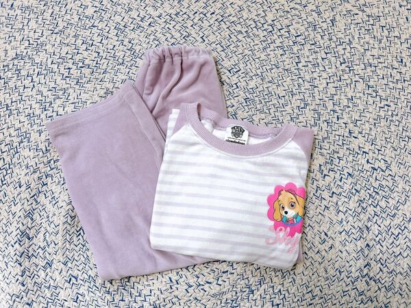 パウパトロール パジャマ ルームウェア 長袖パジャマ 上下セット