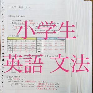 小学生 英語文法まとめ