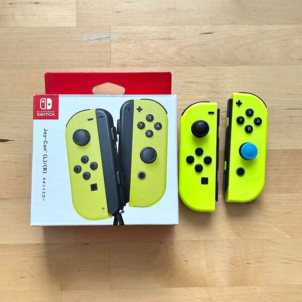 ジャンク品 Nintendo Switch Joy-Con (L)/(R) ネオンイエロー